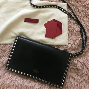 Valentino Garavani Rockstud Leather Flap